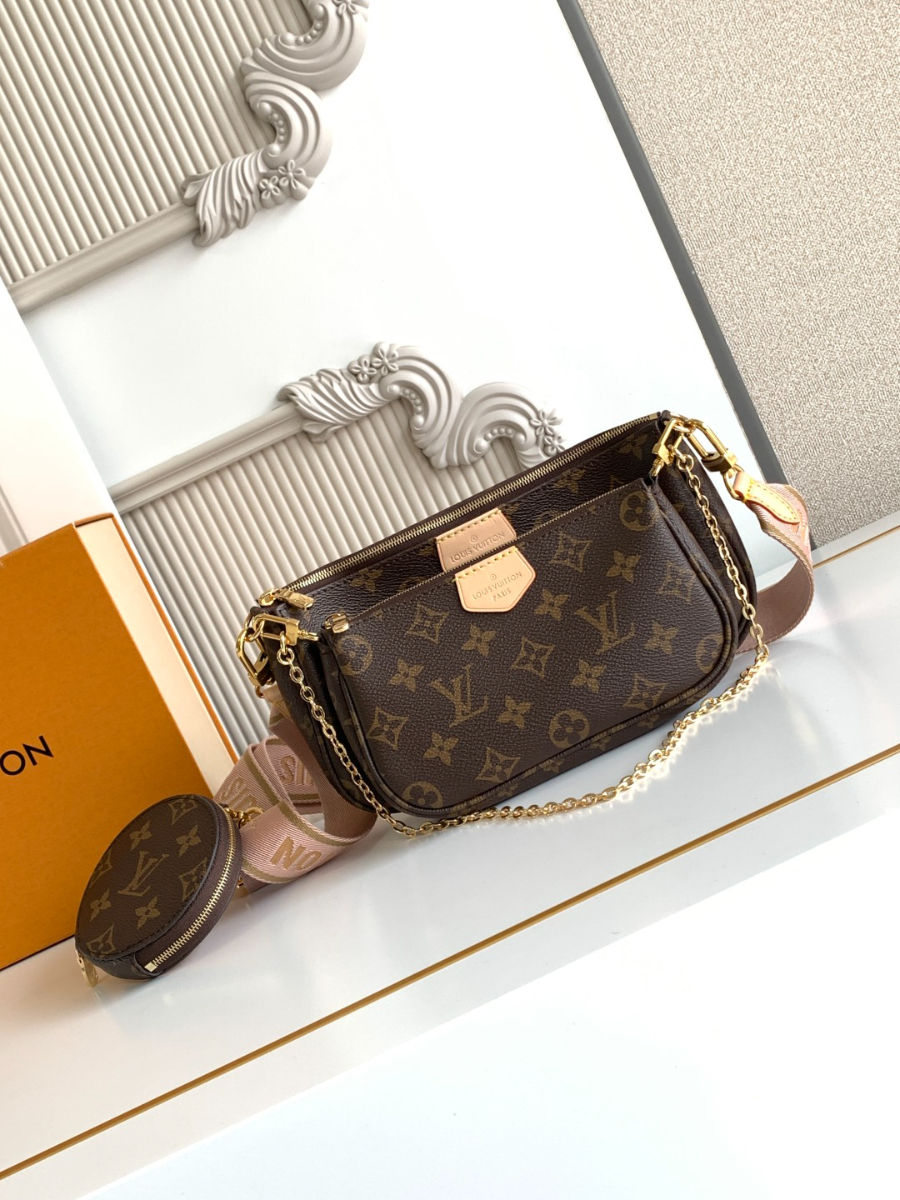 Review Chi Tiết Louis Vuitton Multi Pochette Accessoires (M44813) – Sự Kết Hợp Hoàn Hảo Giữa Thời Trang Và Tính Ứng Dụng